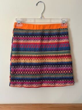 MakeMeChic Boho Bodycon Skirt